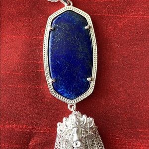 Kendra Scott blue necklace